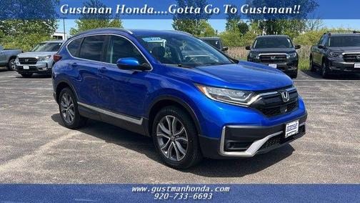 Aegean Blue Metallic 2022 Honda CR-V Touring