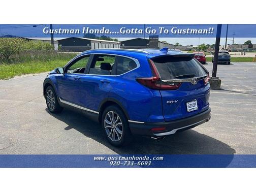 Aegean Blue Metallic 2022 Honda CR-V Touring