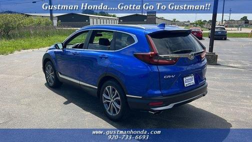 Aegean Blue Metallic 2022 Honda CR-V Touring