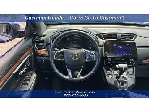 Aegean Blue Metallic 2022 Honda CR-V Touring