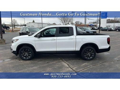 Platinum White Pearl 2026 Honda Ridgeline Sport