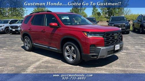 Radiant Red Metallic II 2026 Honda Pilot EX-L