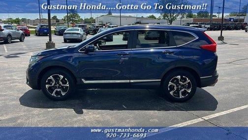 Obsidian Blue Pearl 2017 Honda CR-V Touring