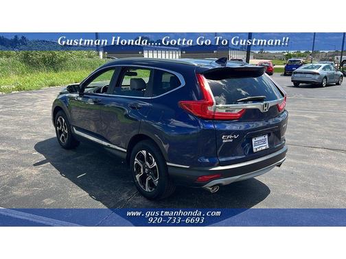 Obsidian Blue Pearl 2017 Honda CR-V Touring