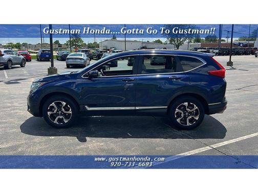 Obsidian Blue Pearl 2017 Honda CR-V Touring
