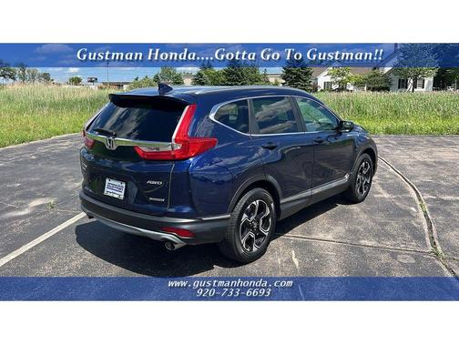 Obsidian Blue Pearl 2017 Honda CR-V Touring
