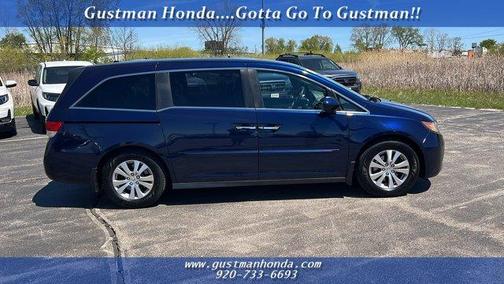 Obsidian Blue Pearl 2017 Honda Odyssey SE