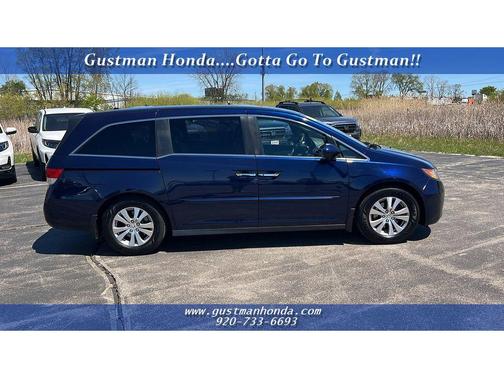 Obsidian Blue Pearl 2017 Honda Odyssey SE