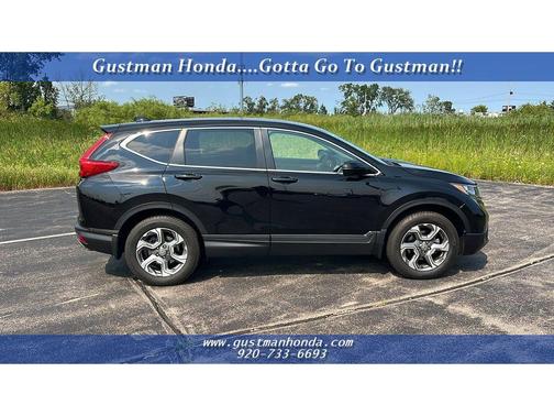 Crystal Black Pearl 2017 Honda CR-V EX-L
