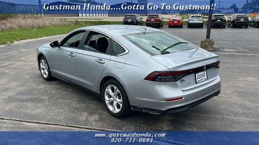 Solar Silver Metallic 2025 Honda Accord LX