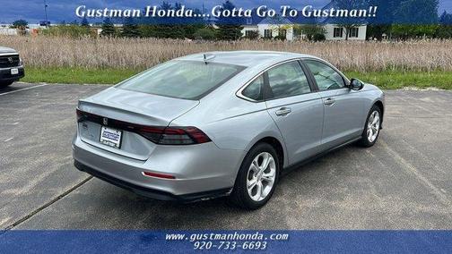 Solar Silver Metallic 2025 Honda Accord LX