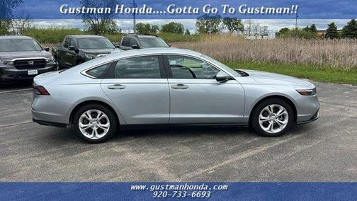 Solar Silver Metallic 2025 Honda Accord LX