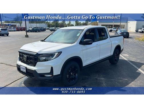 Platinum White Pearl 2026 Honda Ridgeline Black Edition