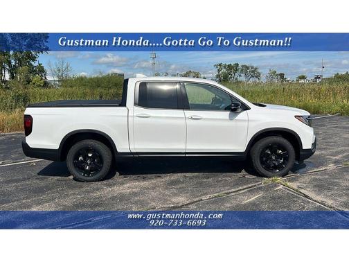 Platinum White Pearl 2026 Honda Ridgeline Black Edition