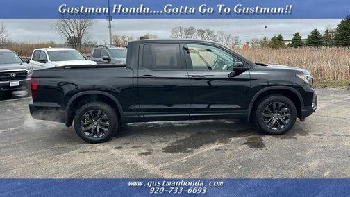 Crystal Black Pearl 2023 Honda Ridgeline Sport