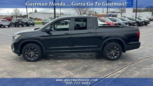 Crystal Black Pearl 2023 Honda Ridgeline Sport