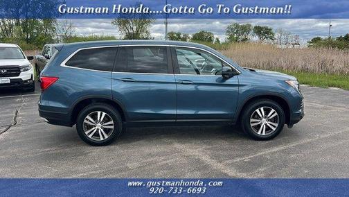 Obsidian Blue Pearl 2017 Honda Pilot EX-L