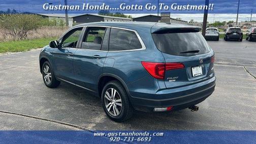 Obsidian Blue Pearl 2017 Honda Pilot EX-L