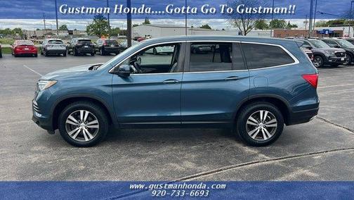 Obsidian Blue Pearl 2017 Honda Pilot EX-L