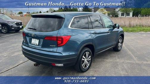 Obsidian Blue Pearl 2017 Honda Pilot EX-L