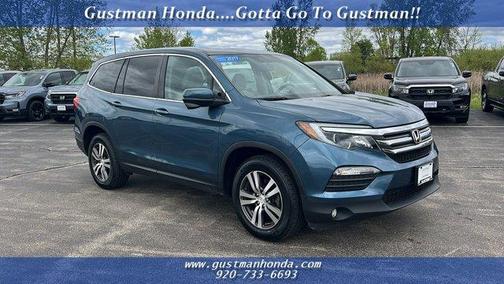 Obsidian Blue Pearl 2017 Honda Pilot EX-L