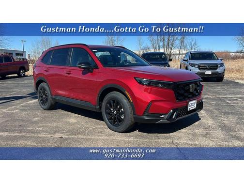 Radiant Red Metallic 2026 Honda CR-V Hybrid Sport