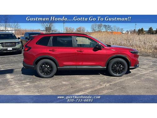Radiant Red Metallic 2026 Honda CR-V Hybrid Sport