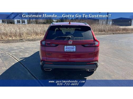 Radiant Red Metallic 2026 Honda CR-V Hybrid Sport