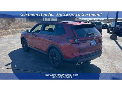 Radiant Red Metallic 2026 Honda CR-V Hybrid Sport