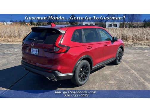 Radiant Red Metallic 2026 Honda CR-V Hybrid Sport