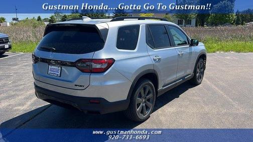 Solar Silver Metallic 2026 Honda Pilot Sport