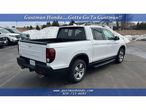 Platinum White 2026 Honda Ridgeline RTL