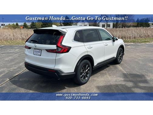 Platinum White 2026 Honda CR-V EX-L