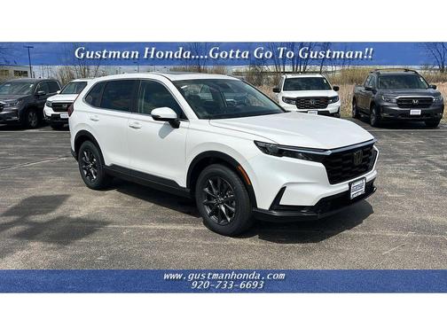 Platinum White 2026 Honda CR-V EX-L