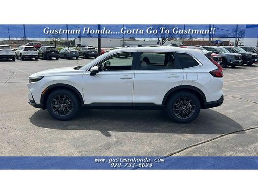 Platinum White 2026 Honda CR-V EX-L