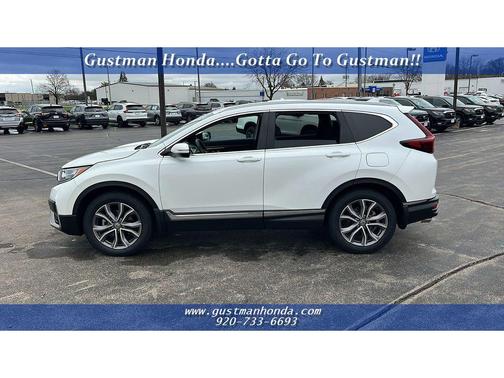 Platinum White Pearl 2022 Honda CR-V Touring