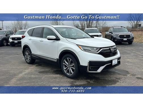 Platinum White Pearl 2022 Honda CR-V Touring