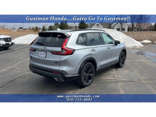 Solar Silver Metallic 2026 Honda CR-V Hybrid Sport Touring