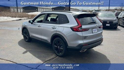 Solar Silver Metallic 2026 Honda CR-V Hybrid Sport Touring