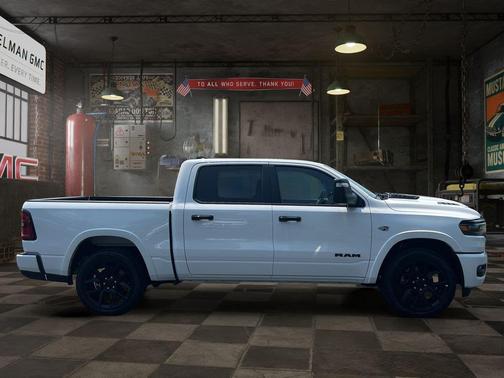 Bright White Clearcoat 2026 RAM 1500 Laramie