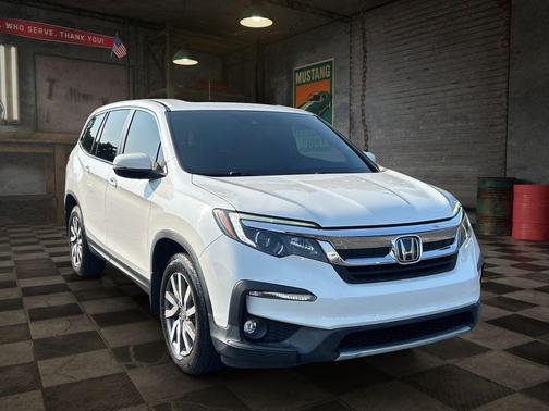 Platinum White Pearl 2020 Honda Pilot AWD EX-L