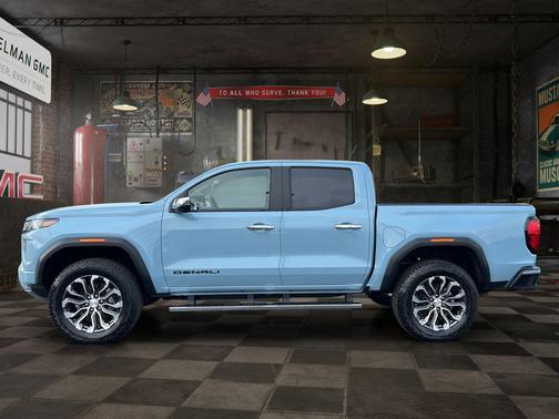 Glacier Metallic 2026 GMC Canyon Denali