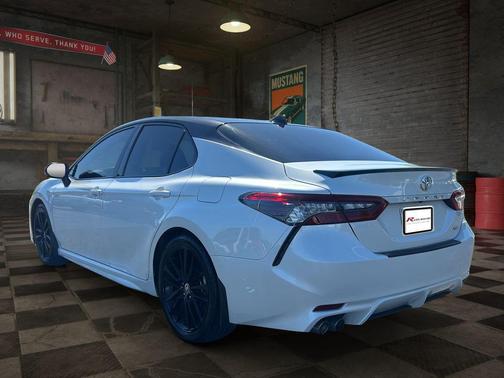Midnight Black Metallic 2021 Toyota Camry XSE