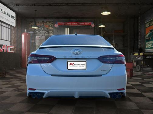 Midnight Black Metallic 2021 Toyota Camry XSE