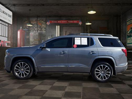 Satin Steel Metallic 2020 GMC Acadia Denali