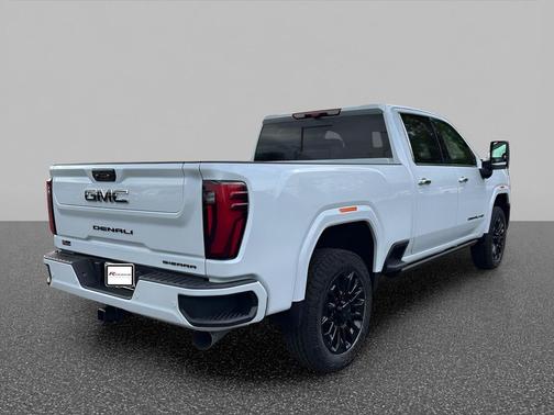 Glacier White Tricoat 2026 GMC Sierra 2500 Denali Ultimate