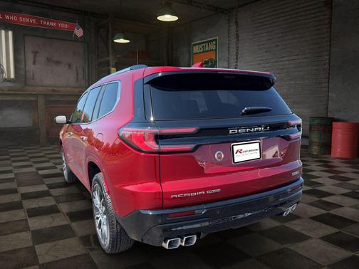 Volcanic Red Tintcoat 2026 GMC Acadia Denali