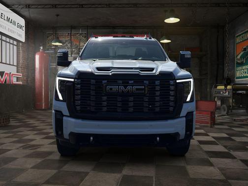 Glacier White Tricoat 2026 GMC Sierra 2500 Denali Ultimate