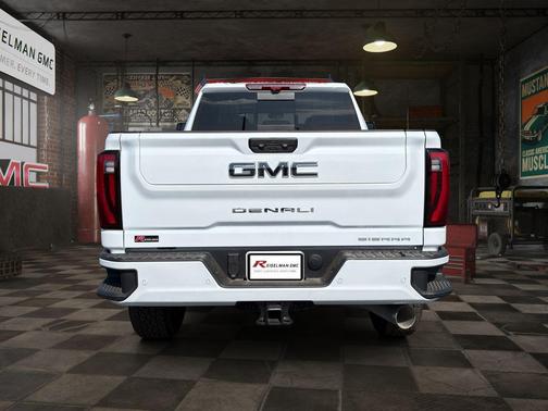 Glacier White Tricoat 2026 GMC Sierra 2500 Denali Ultimate