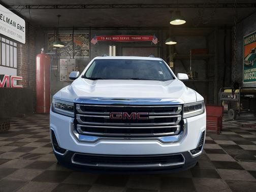 Summit White 2023 GMC Acadia FWD SLT